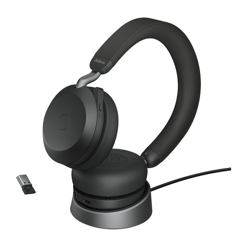 Jabra Evolve2 75 - USB-A UC with Desk Stand - Black Jabra Evolve2 75 - USB-A UC with Desk Stand - Black
